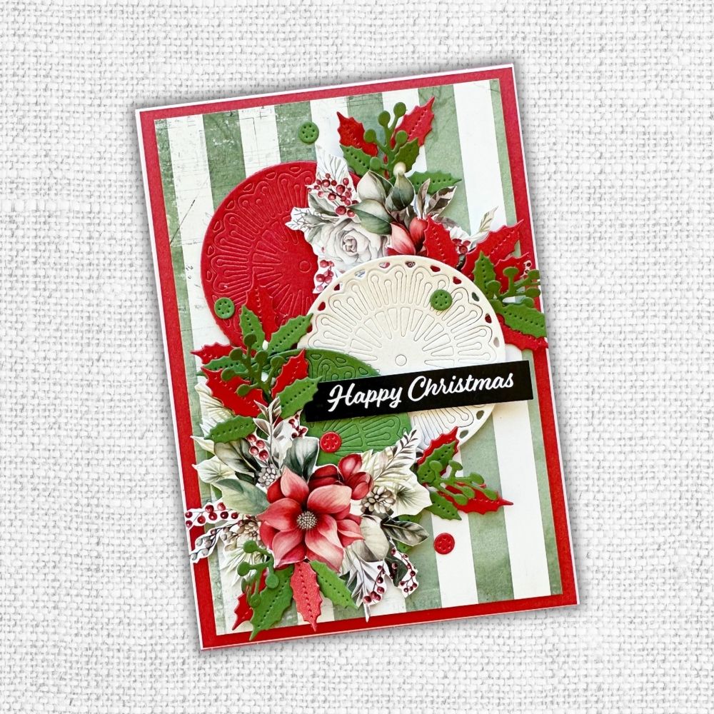 Holly Builder Metal Cutting Die 30231 - Paper Rose Studio