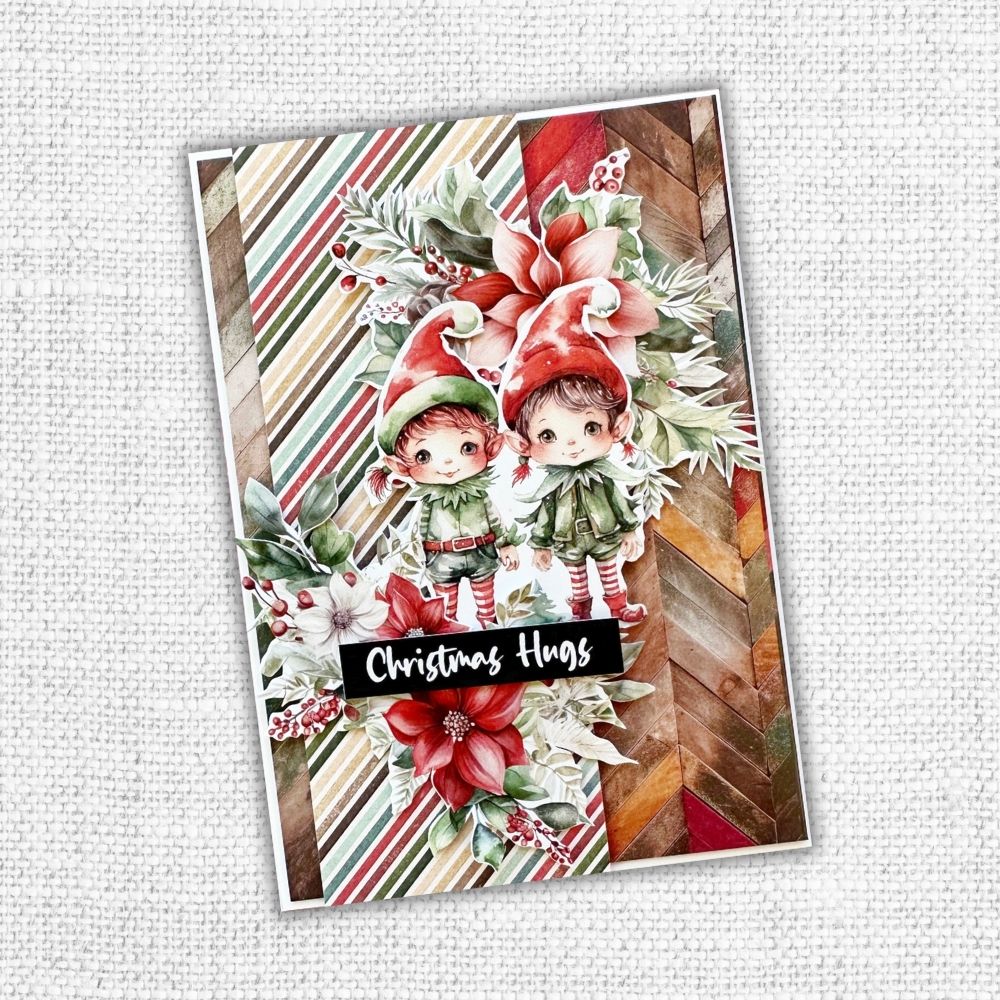 Christmas Gnomes & Elves Cut Aparts Paper Pack 31085 - Paper Rose Studio