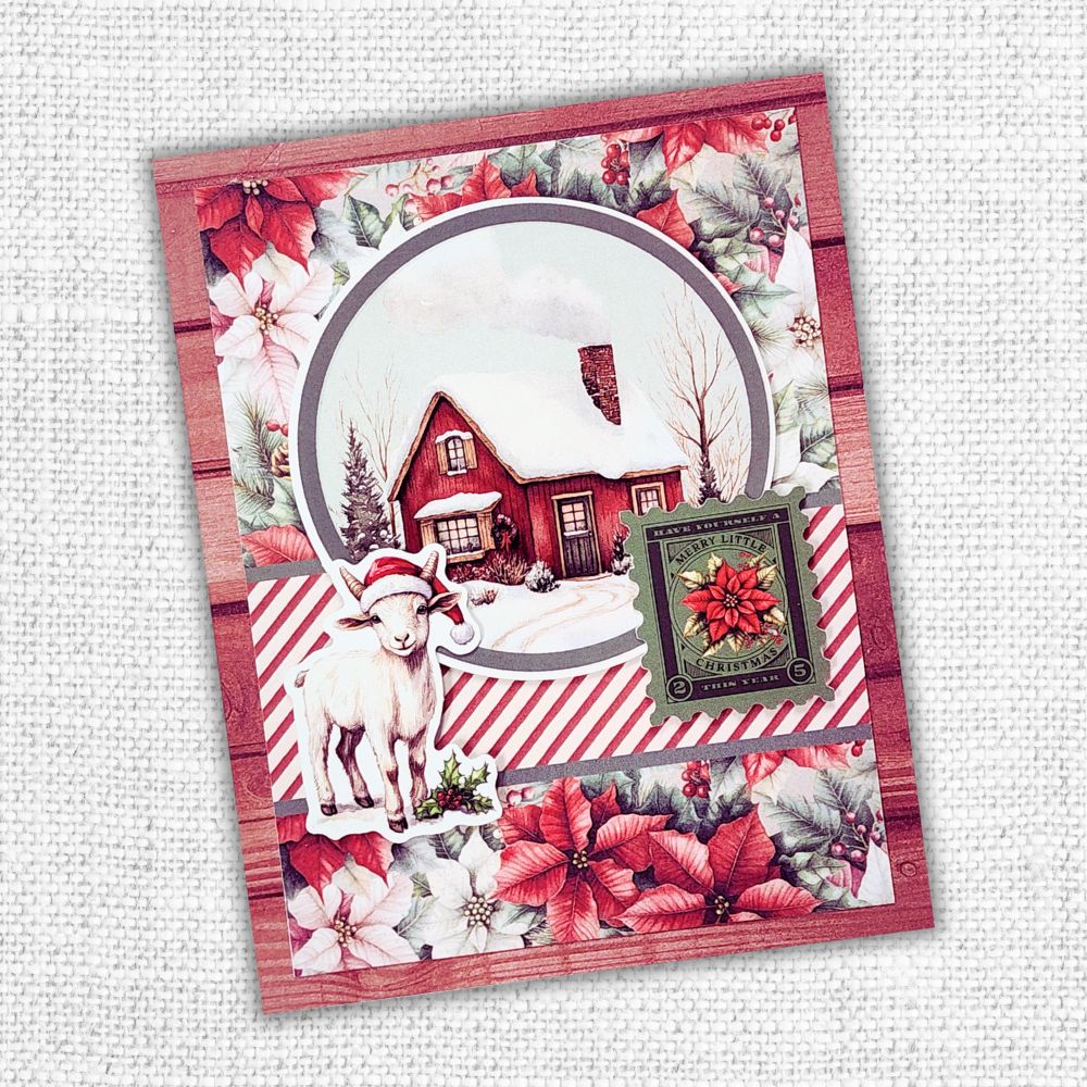 Christmas Tree Farm 6x8" Quick Cards Collection 35307 - Paper Rose Studio