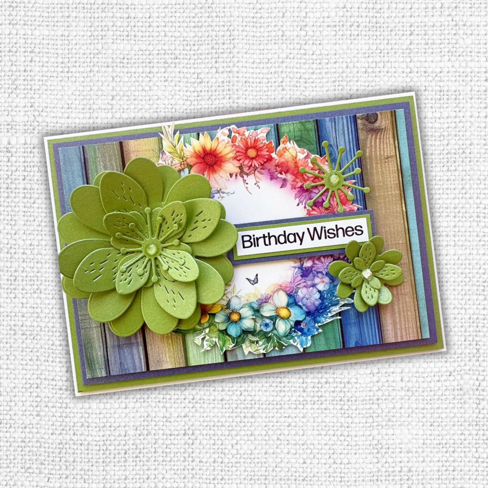 Rainbow Twirl Cut Aparts Paper Pack 31043 - Paper Rose Studio