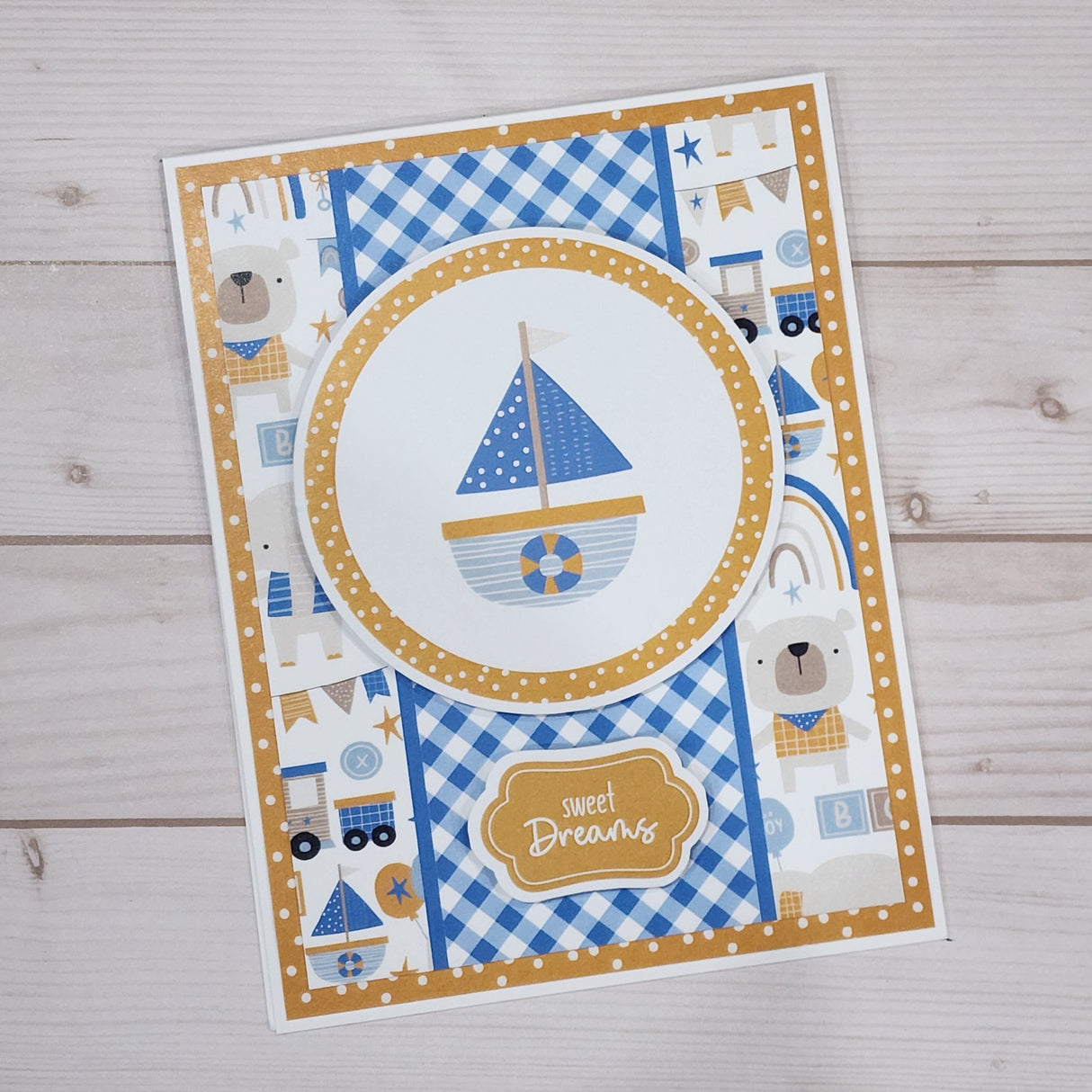 Hello Little Boy 6x8" Die Cuts & Sentiments 29994 - Paper Rose Studio