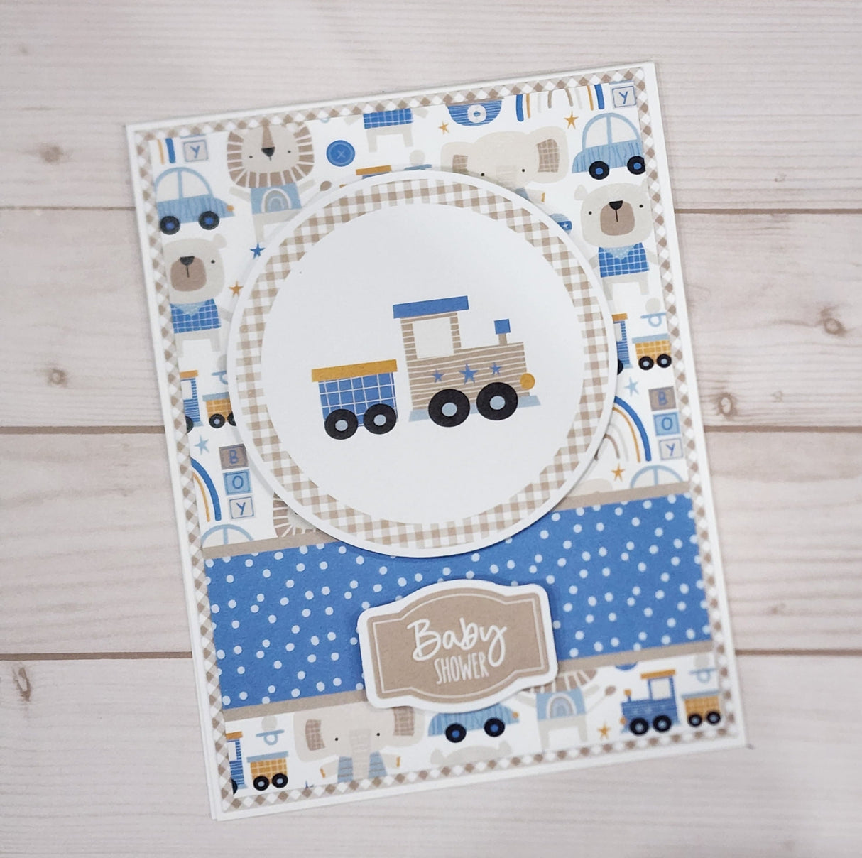 Hello Little Boy 6x8" Die Cuts & Sentiments 29994 - Paper Rose Studio