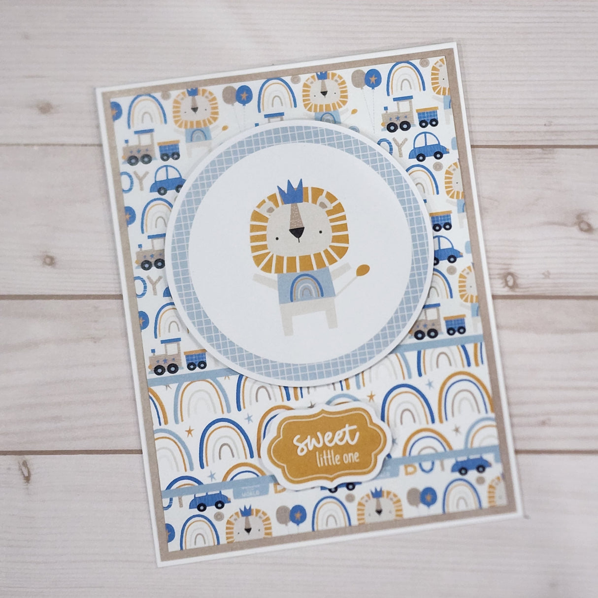 Hello Little Boy 6x8" Die Cuts & Sentiments 29994 - Paper Rose Studio