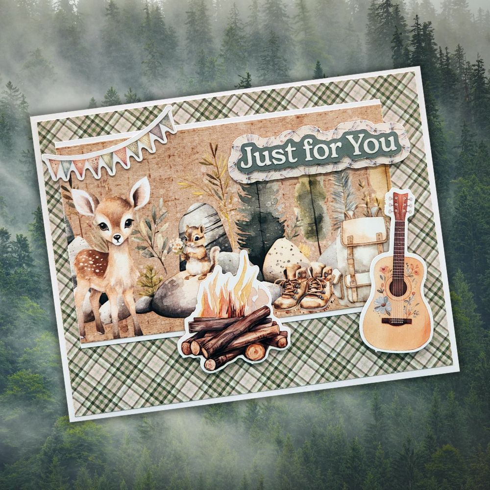 Campfire Tales Papercuts Cardmaking Kit 36760