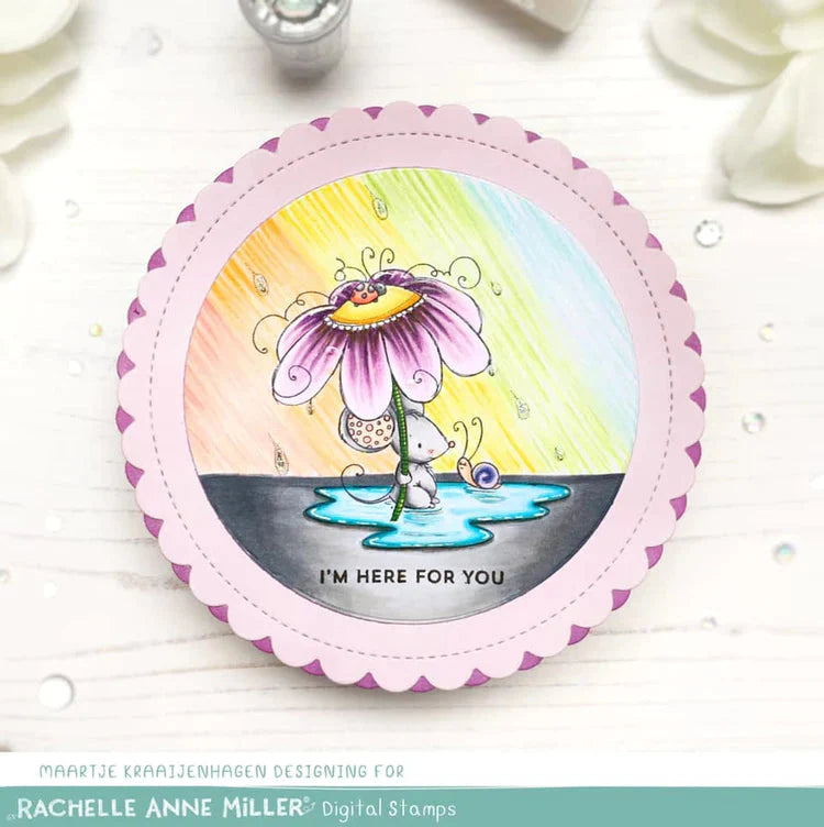 Friendship Mouse Clear Stamp 31341 - Paper Rose Studio