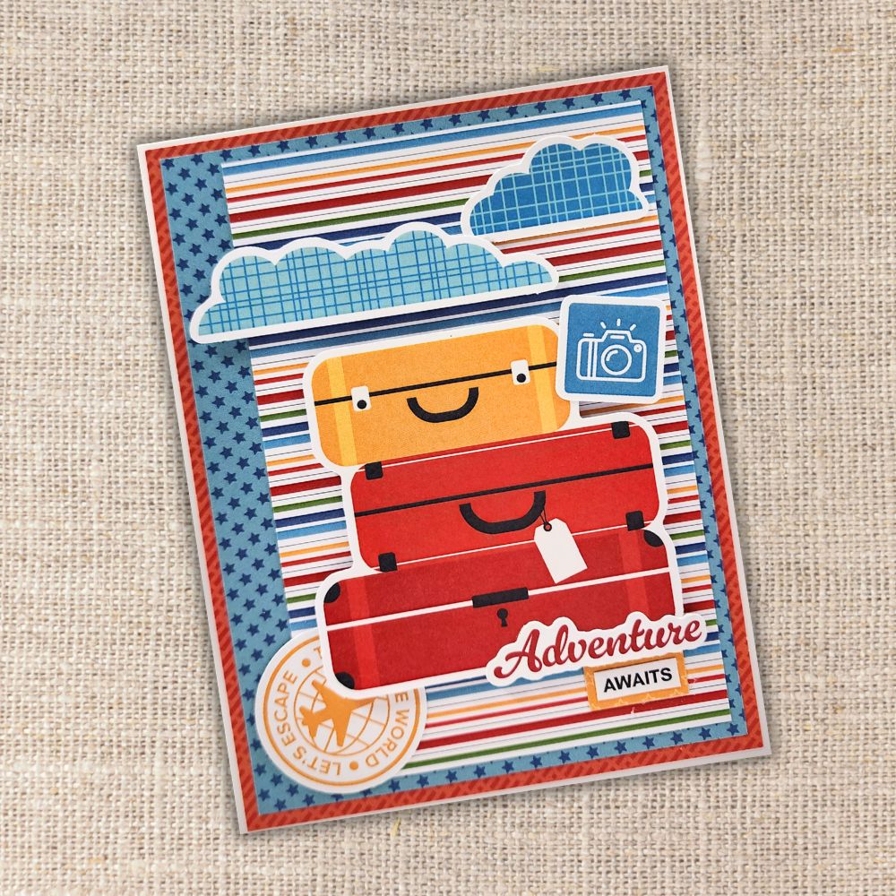 Are We There Yet Basics 12x12 Paper Collection 30654 - Paper Rose Studio