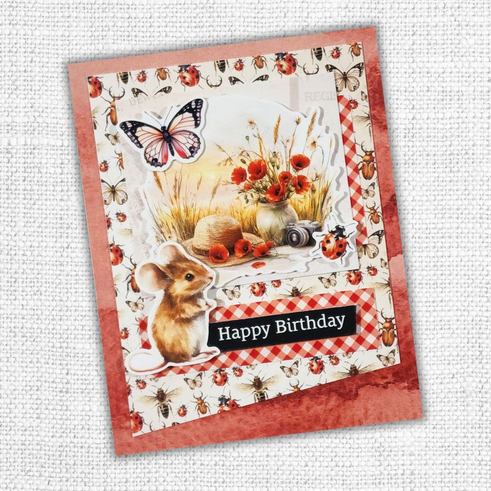 Poppy Garden Basics 6x6 Paper Collection 34641 - Paper Rose Studio