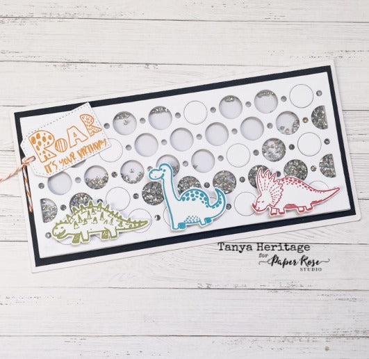 Stitched Tags Metal Die Set 18412 - Paper Rose Studio