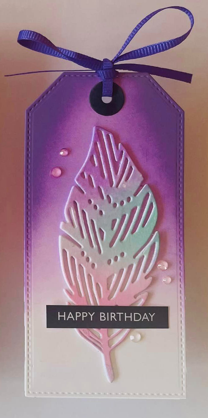 Feather Trio Metal Cutting Die 21330 - Paper Rose Studio