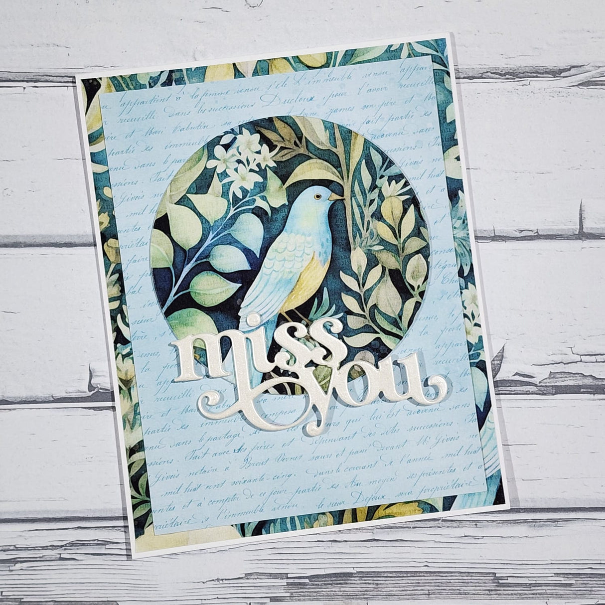 Miss You Metal Cutting Die 33858 - Paper Rose Studio