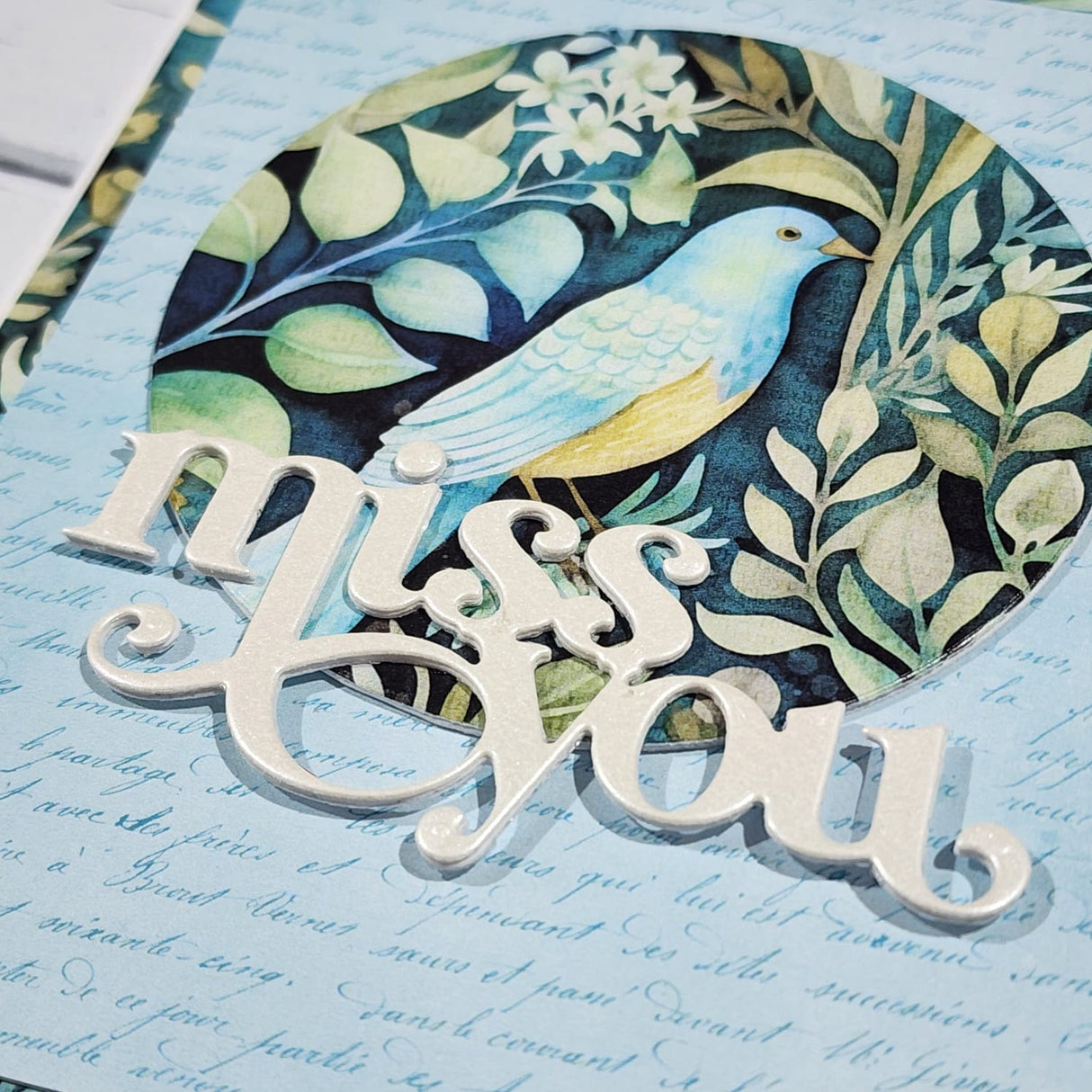 Miss You Metal Cutting Die 33858 - Paper Rose Studio