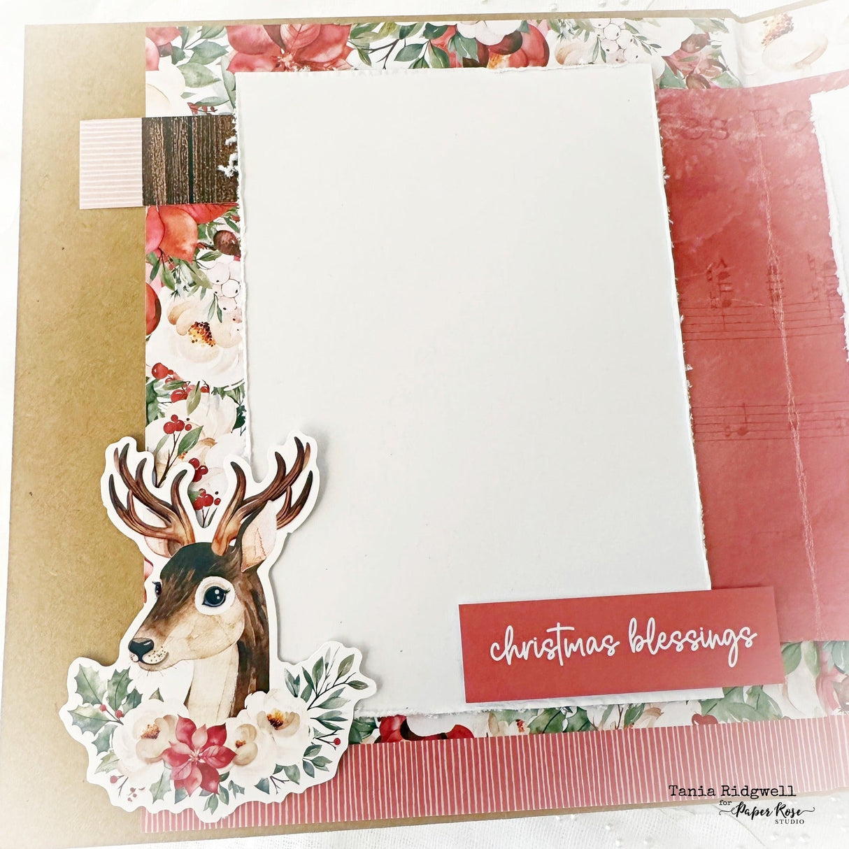 Merry Little Christmas Embossed Die Cuts 30456 - Paper Rose Studio