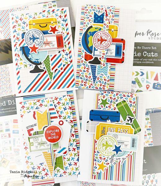 Are We There Yet 12x12 Paper Collection 30630 - Paper Rose Studio