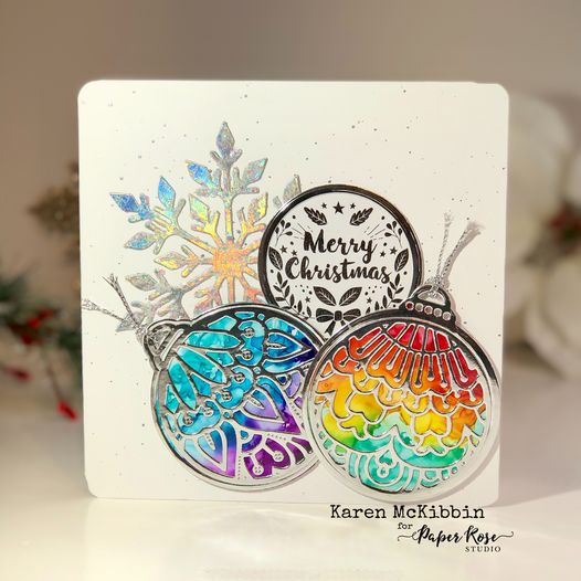 Layering Ornate Bauble 1 Metal Cutting Die 30240 - Paper Rose Studio