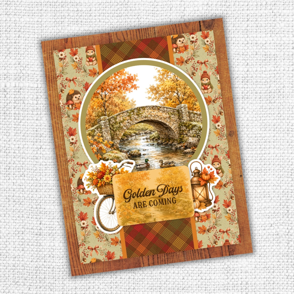Maplewood Cottage 6x8" Quick Cards Die Cuts 37363