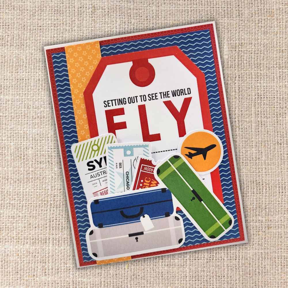 Are We There Yet Basics 6x6 Paper Collection 30675 - Paper Rose Studio