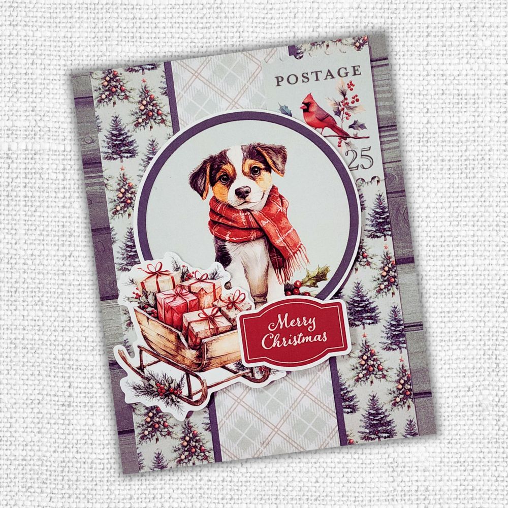 Christmas Tree Farm 6x8" Quick Cards Collection 35307 - Paper Rose Studio