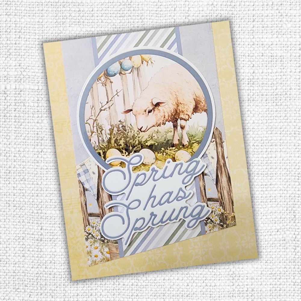 Rustic Easter 6x8" Quick Cards Die Cuts 34224 - Paper Rose Studio