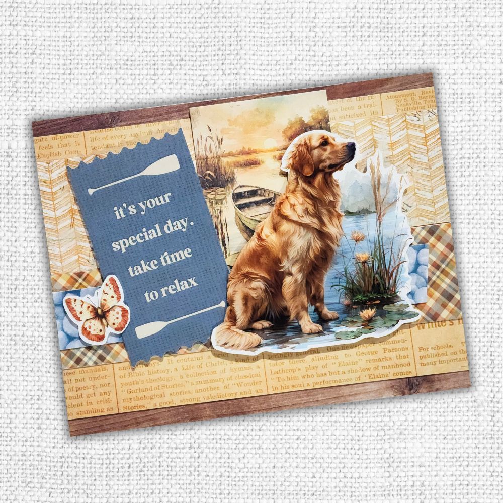 Lakeside Memories Embossed Die Cuts 34740 - Paper Rose Studio