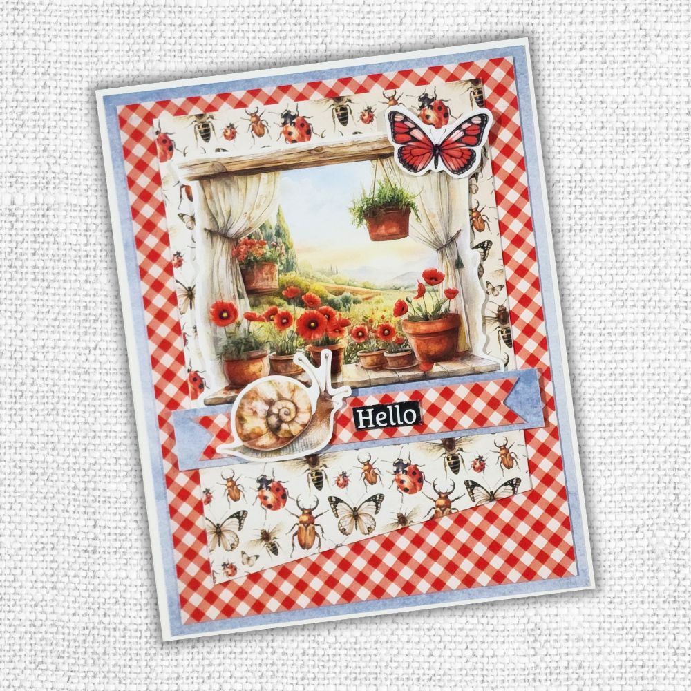 Poppy Garden Cut Aparts Paper Pack 34668 - Paper Rose Studio