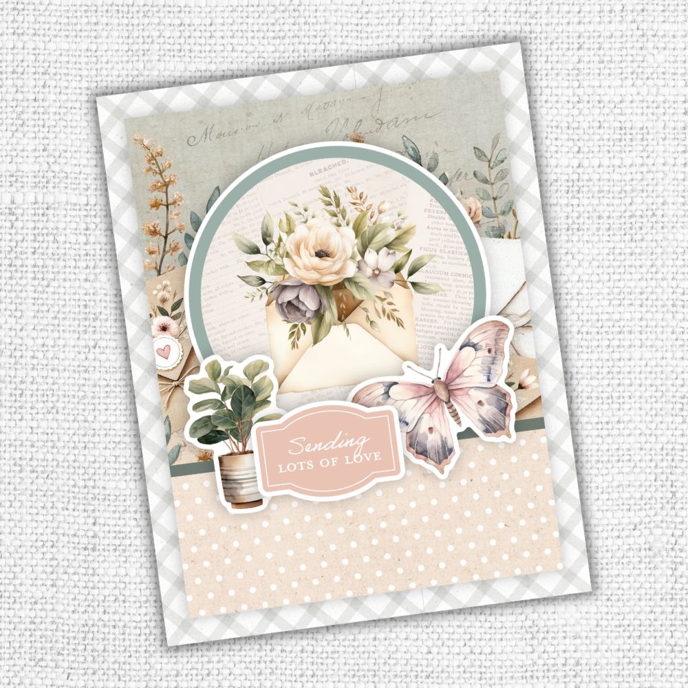 Heart & Home 6x8" Quick Cards Embossed Die Cuts 35935