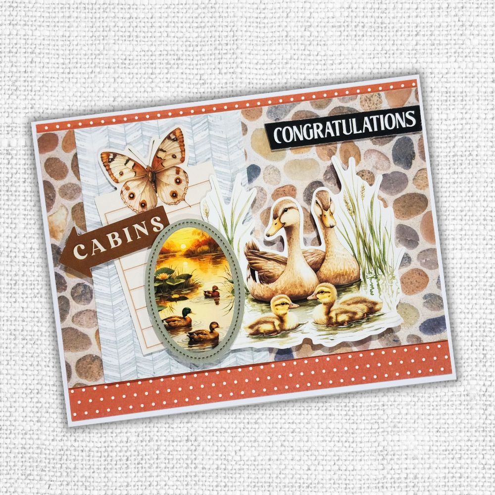 Lakeside Memories Embossed Die Cuts 34740 - Paper Rose Studio