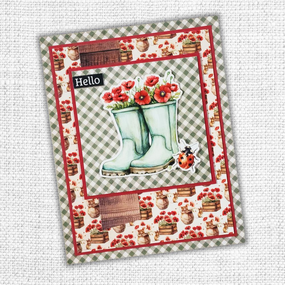 Poppy Garden 6x6 Paper Collection 34617 - Paper Rose Studio