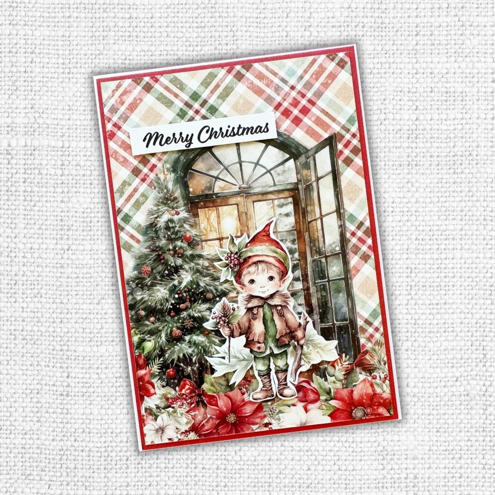 Christmas Gnomes & Elves Cut Aparts Paper Pack 31085 - Paper Rose Studio