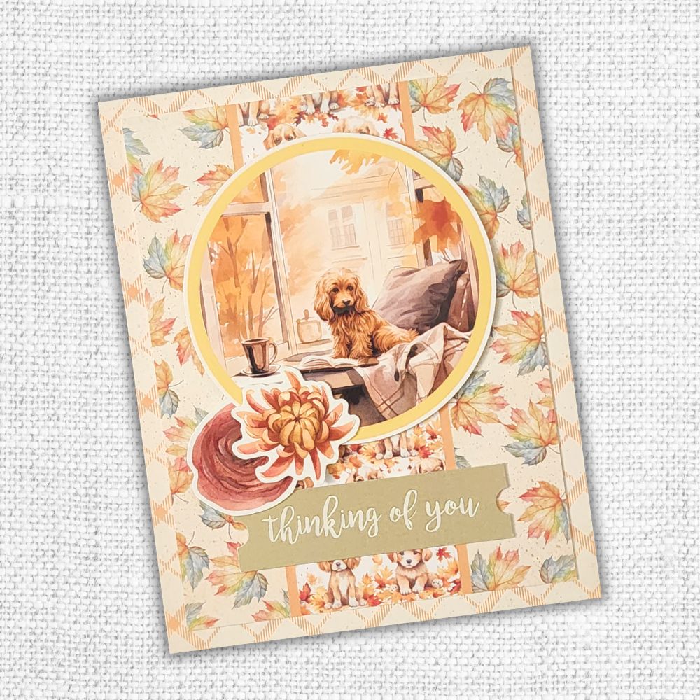 Autumn Florals Quick Card Die Cuts 35478 - Paper Rose Studio