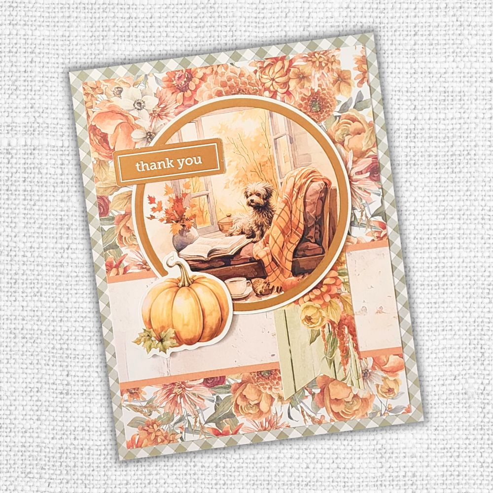 Autumn Florals Quick Card Die Cuts 35478 - Paper Rose Studio