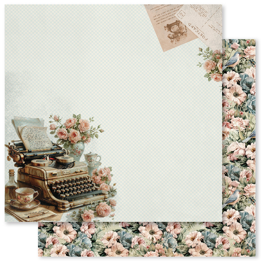 Afternoon in the Park B 12x12 Paper (12pc Bulk Pack) 34347 - Paper Rose Studio