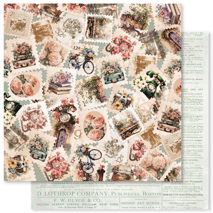 Afternoon in the Park C 12x12 Paper (12pc Bulk Pack) 34350 - Paper Rose Studio