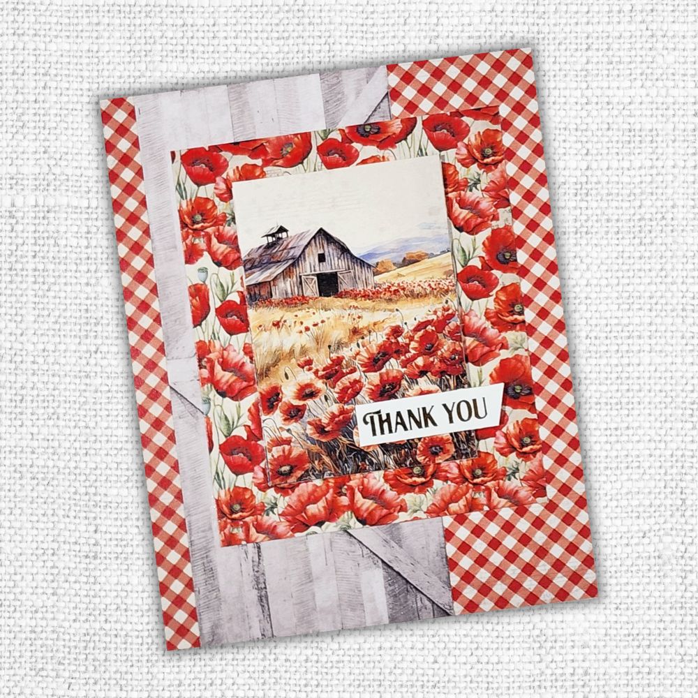 Poppy Garden Basics 6x6 Paper Collection 34641 - Paper Rose Studio