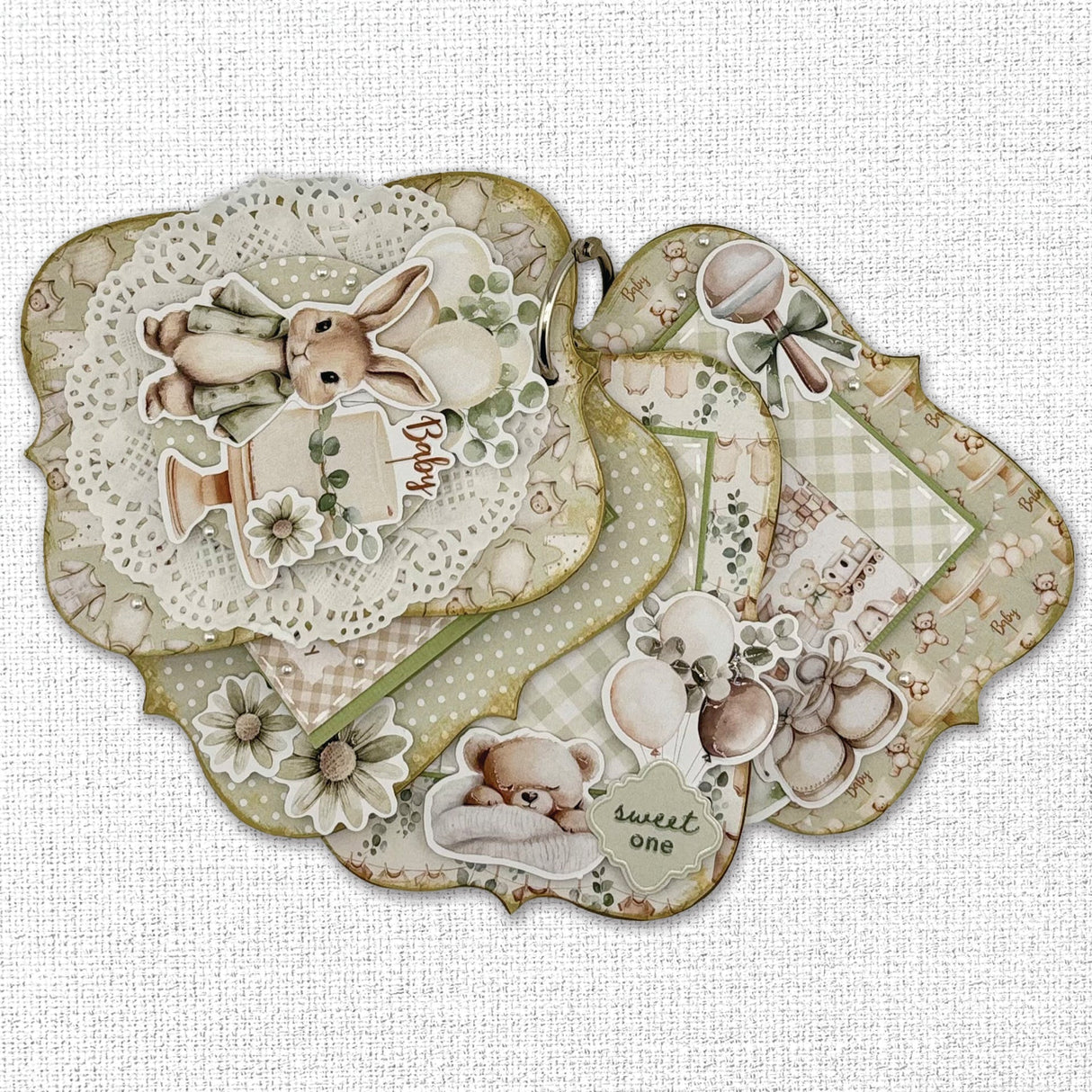 Boho Baby Embossed Die Cuts 35092 - Paper Rose Studio