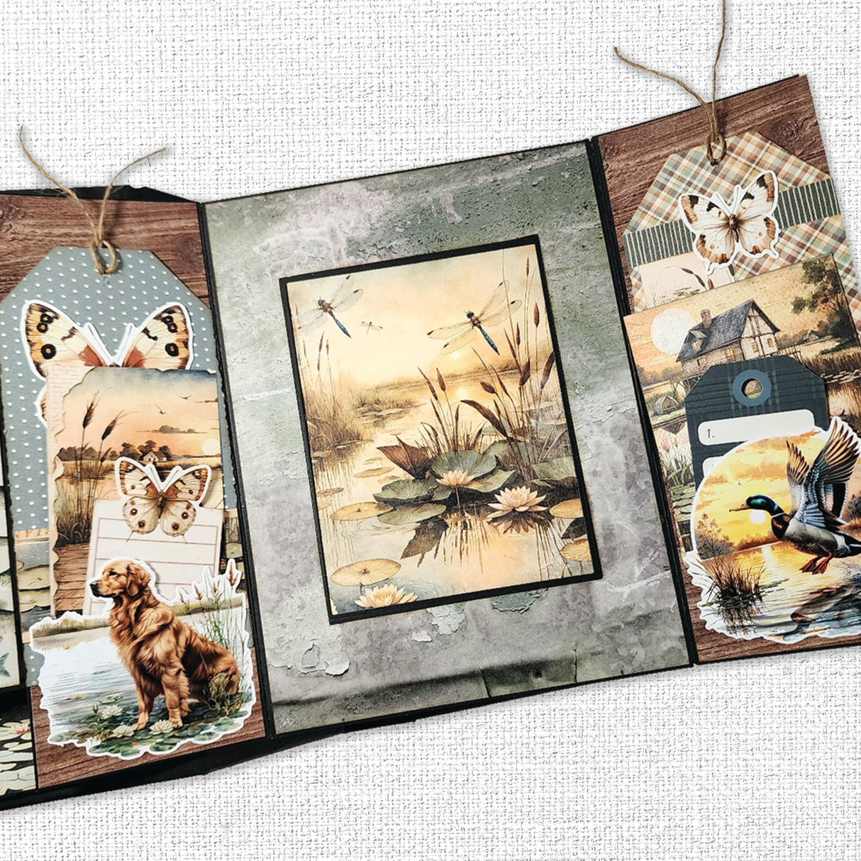 Lakeside Memories Embossed Die Cuts 34740 - Paper Rose Studio