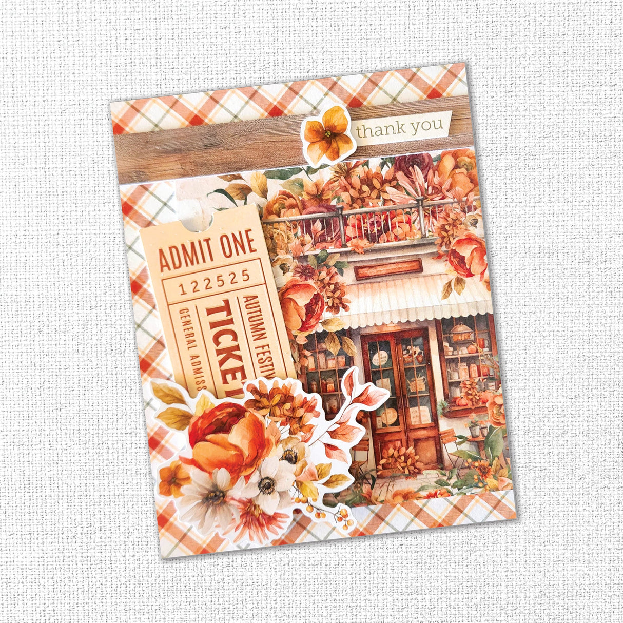 Autumn Florals Basics 6x6 Paper Collection 35448 - Paper Rose Studio