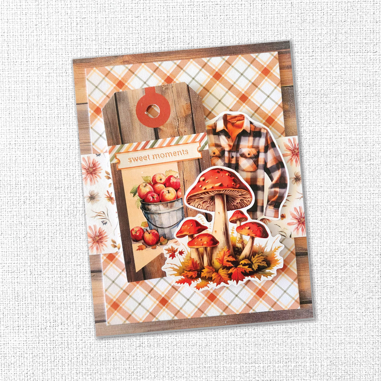 Papercuts Cardmaking Kit - Autumn Florals 35200 - Paper Rose Studio