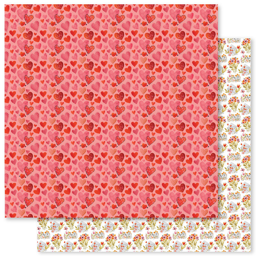 Best Friends D 12x12 Paper (12pc Bulk Pack) 30399 - Paper Rose Studio
