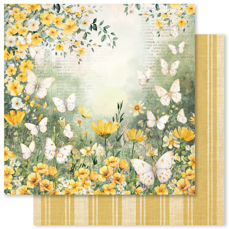 Bees & Butterflies A 12x12 Paper (12pc Bulk Pack) 33540 - Paper Rose Studio