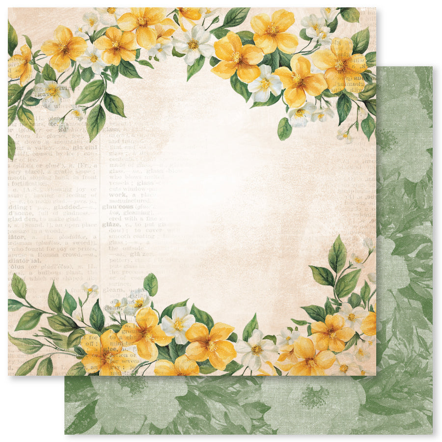 Bees & Butterflies B 12x12 Paper (12pc Bulk Pack) 33543 - Paper Rose Studio