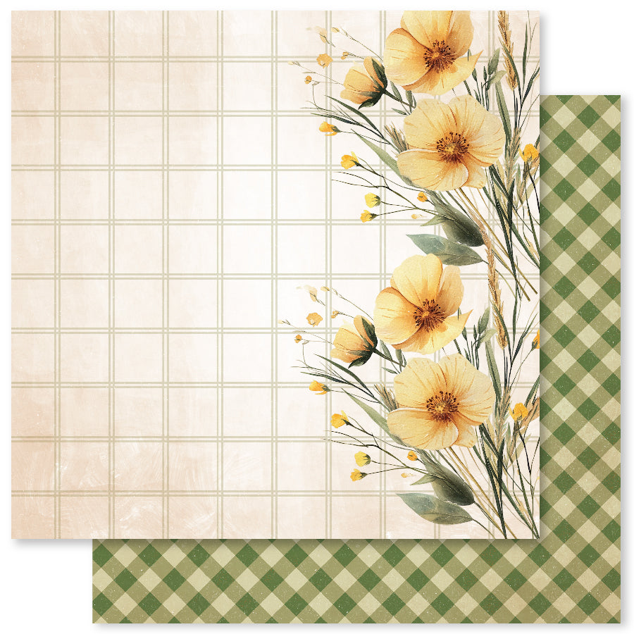 Bees & Butterflies Basics F 12x12 Paper (12pc Bulk Pack) 33579 - Paper Rose Studio