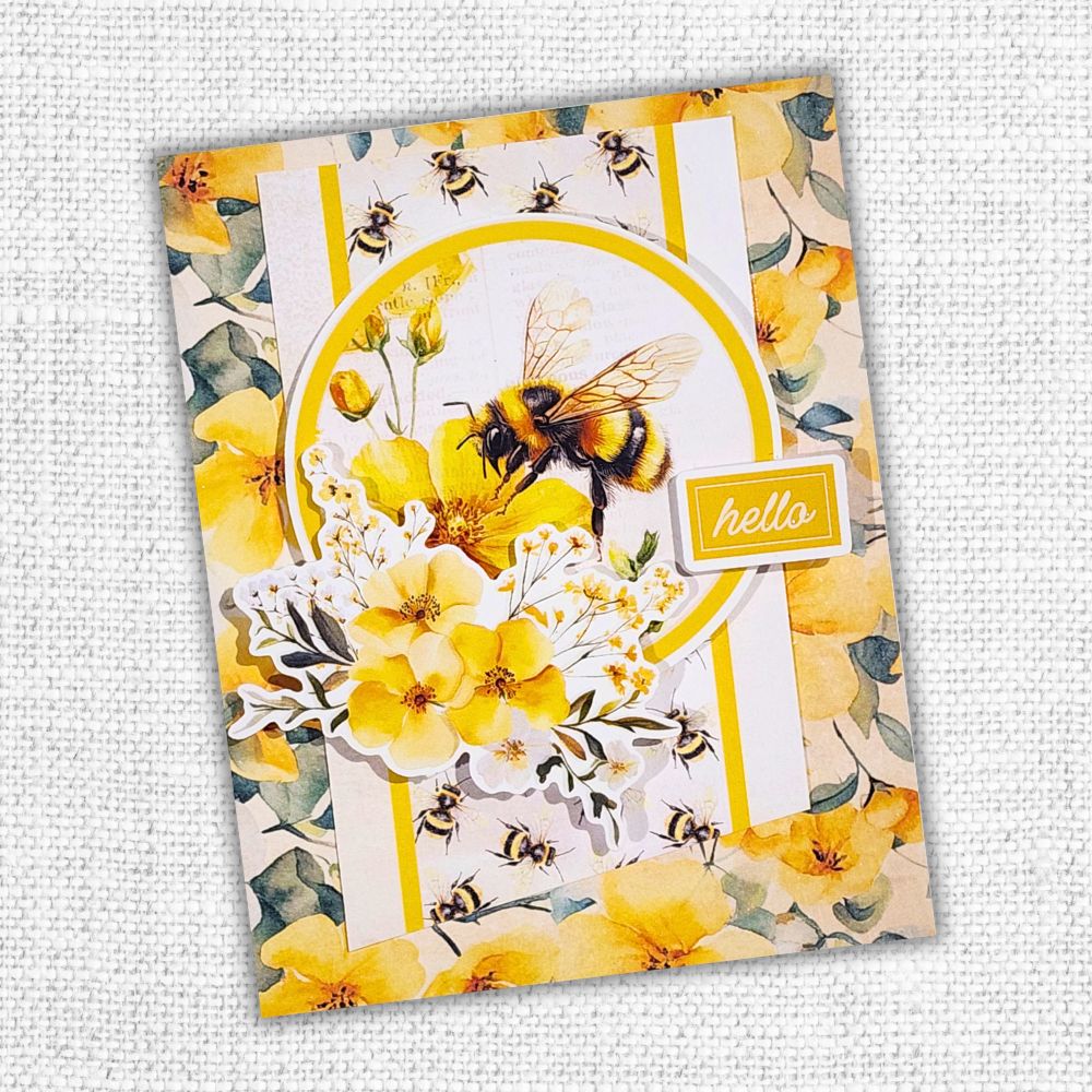 Bees & Butterflies 6x8" Quick Cards Collection 33594 - Paper Rose Studio