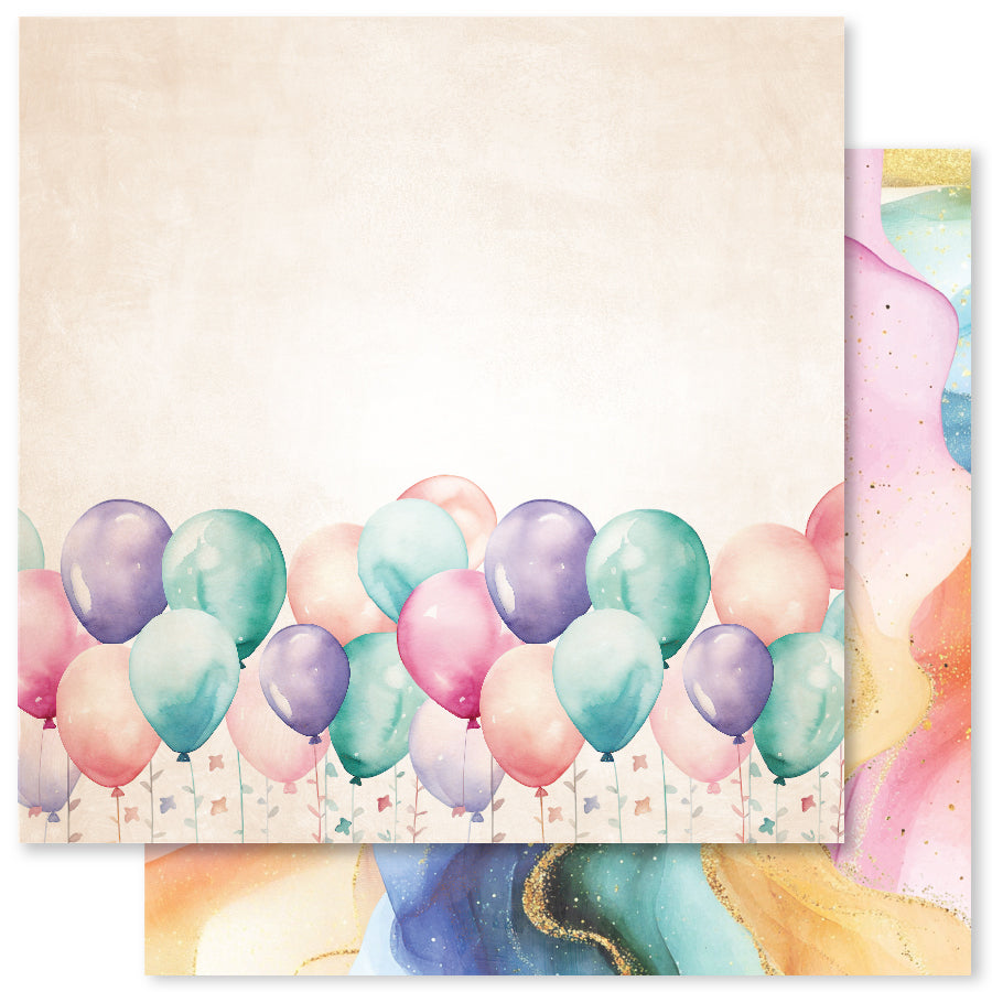 Birthday Fun D 12x12 Paper (12pc Bulk Pack) 33270 - Paper Rose Studio