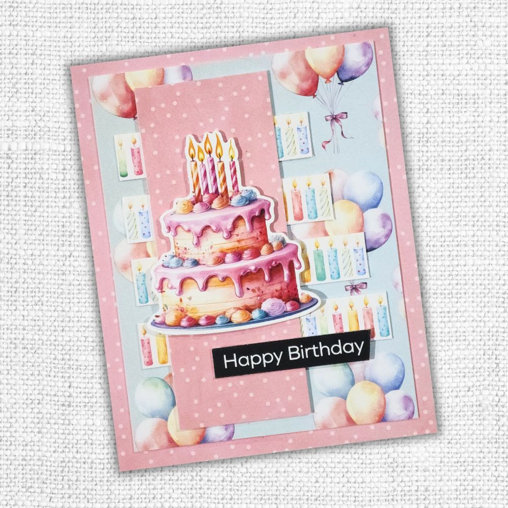 Papercuts Cardmaking Kit - Birthday Fun 34758 - Paper Rose Studio