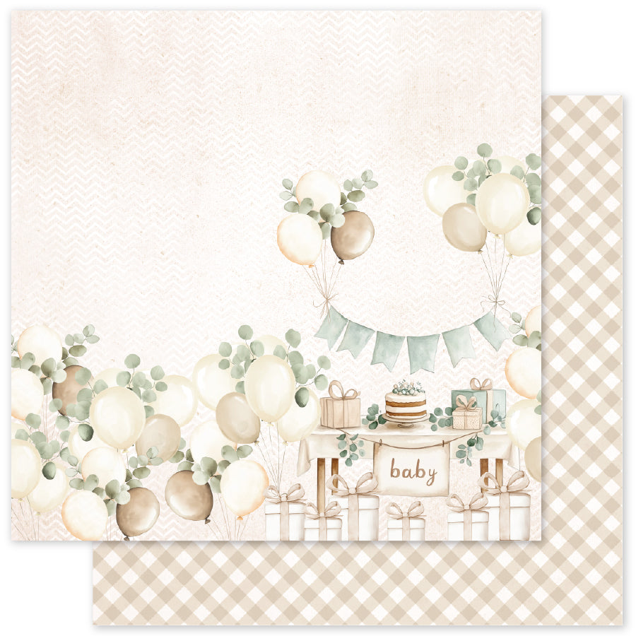 Boho Baby D 12x12 Paper (12pc Bulk Pack) 35083 - Paper Rose Studio
