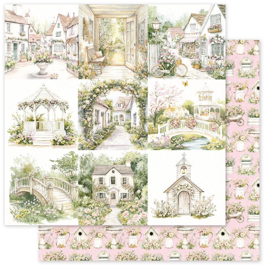 Bunny Hollow Basics A 12x12 Paper (12 pc Bulk Pack) 36217 - Paper Rose Studio