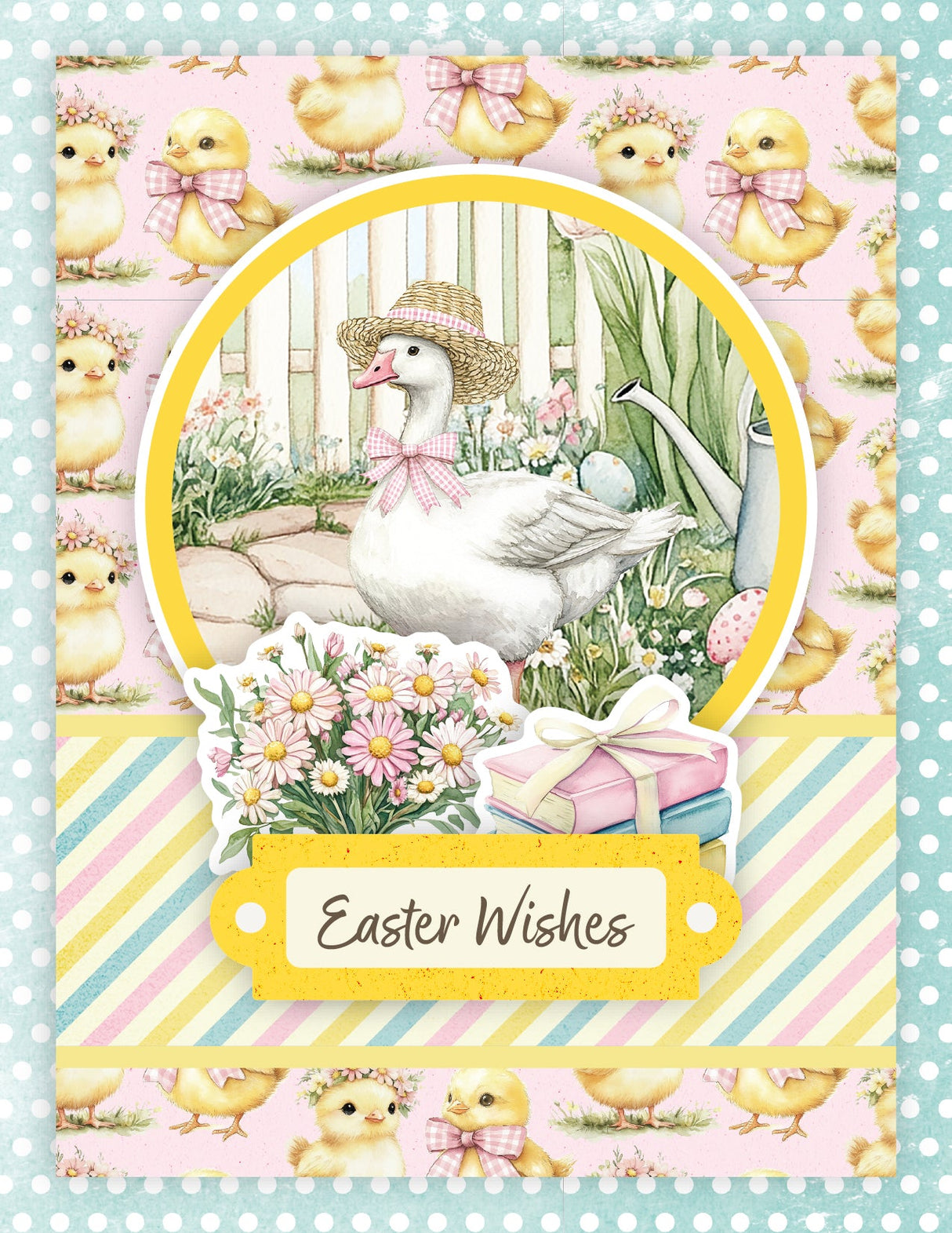 Bunny Hollow 6x8" Quick Cards Kit 36238 - Paper Rose Studio