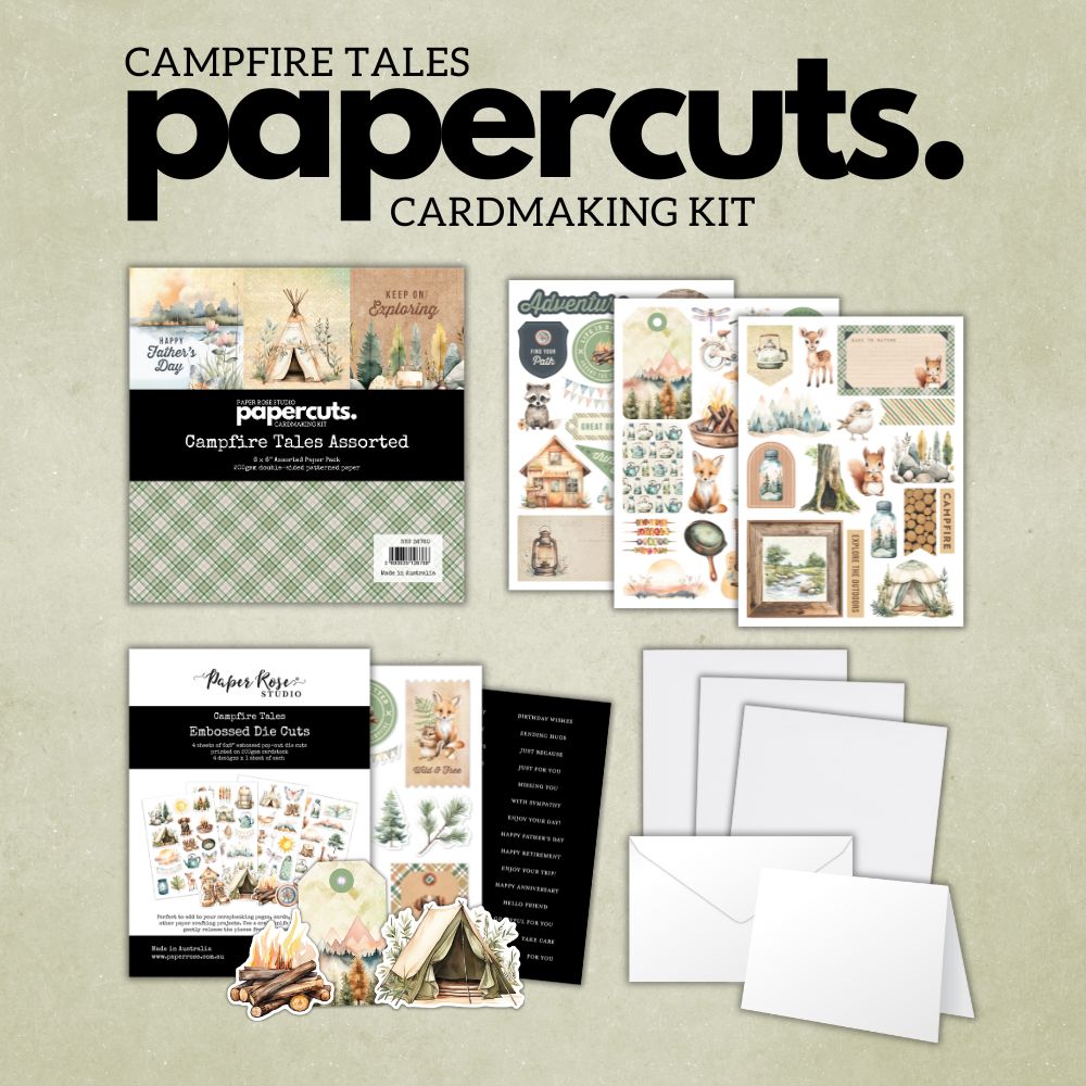 Campfire Tales Papercuts Cardmaking Kit 36760