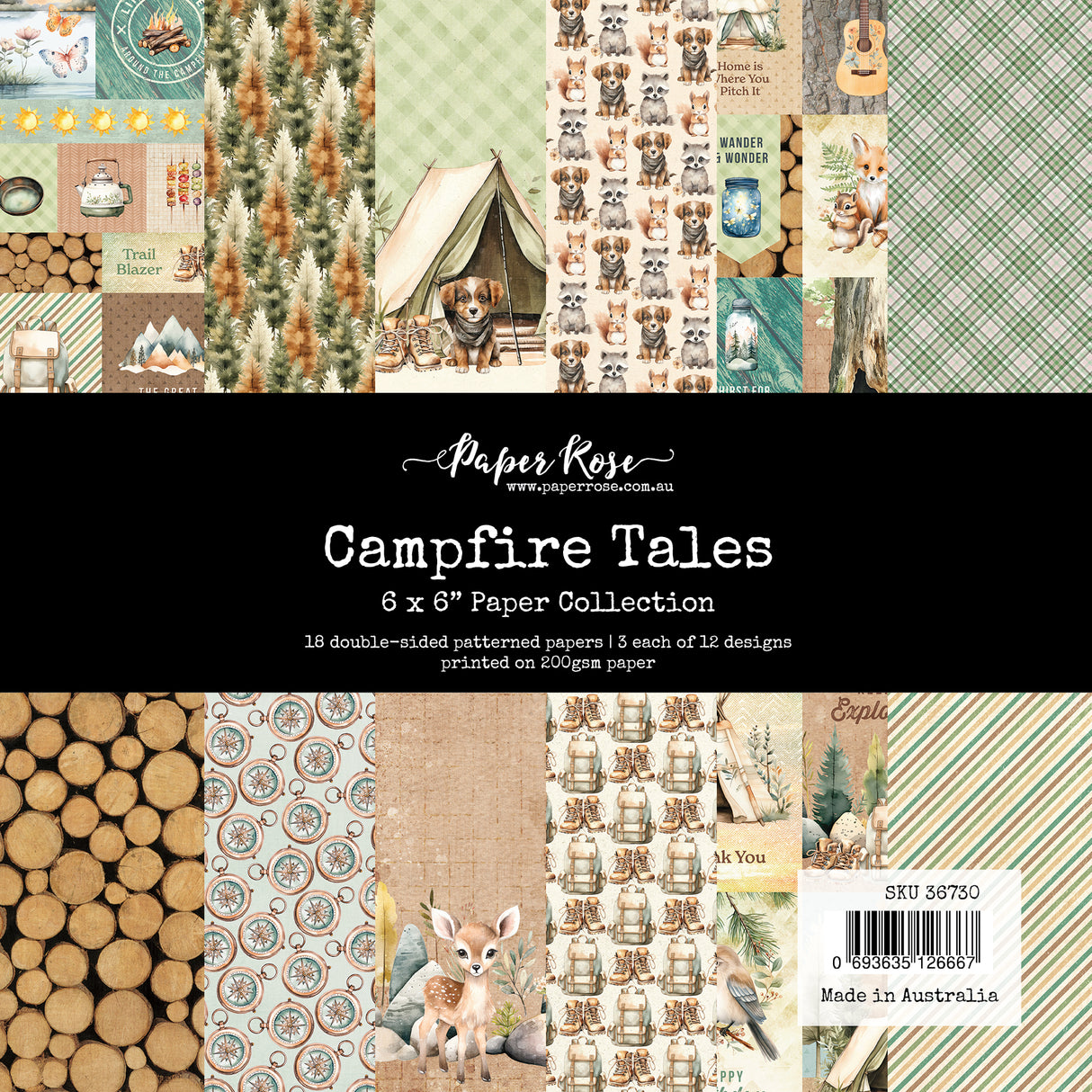 Campfire Tales 6x6 Paper Collection 36730