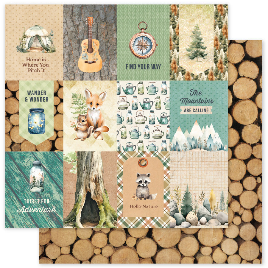 Campfire Tales E 12x12 Paper (12 pc Bulk Pack) 36748